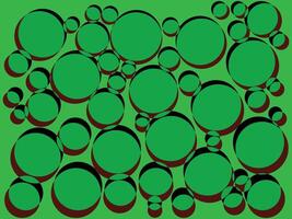 Water drops green color abstract background vector