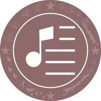 Party Playlist Icon Design vector