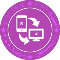 Synchronization Icon Design vector