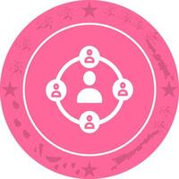 Networking Icon Design vector