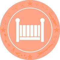 Nursery Cots Icon Design vector