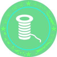 Thread Icon Design vector