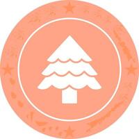 Christmas Tree Icon Design vector