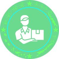 Courier Icon Design vector