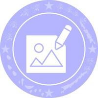 Photography Editing Icon Design vector