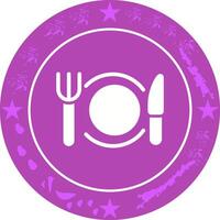 Special Meal Icon Design vector