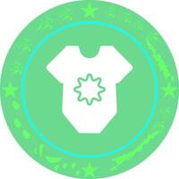 Adorable Onesies Icon Design vector