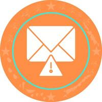 Message Alert Icon Design vector