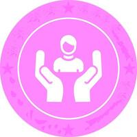 Employee Insurance Icon Design vector