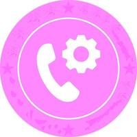 Technical Help Icon Design vector