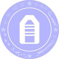 Inflatable Decor Icon Design vector