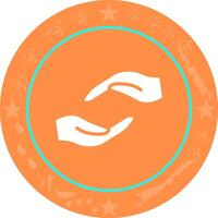 Supportive Hand Icon Design vector