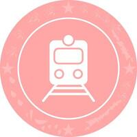 Railway Car Icon Design vector