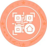 QR Code Menu Icon Design vector