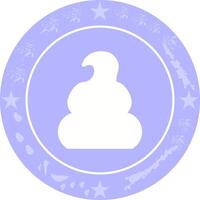 Pile of Poo Icon Design vector