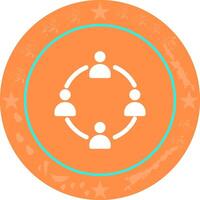 Supportive Community Icon Design vector