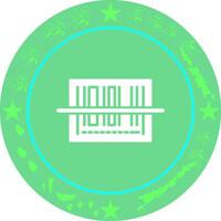 Barcode Shipping Icon Design vector