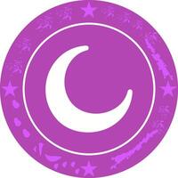 Moon Icon Design vector