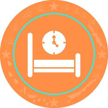 Bedtime Routine Icon Design vector