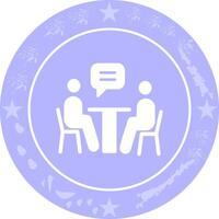 News Interview Icon Design vector