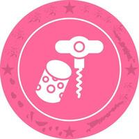 Wine Cork Icon Design vector