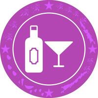 Wine Vine Icon Design vector