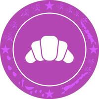 Croissant Icon Design vector