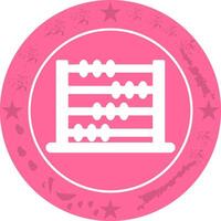 Abacus Icon Design vector