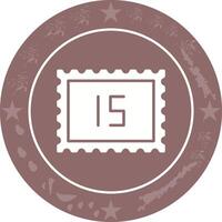 Postage Due Icon Design vector