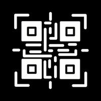 QR Code Reader Icon Design vector
