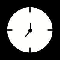 Clock Icon Design vector