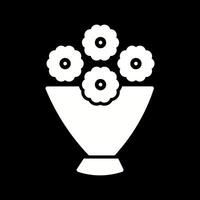 Flower Bouquet Icon Design vector