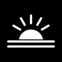 Sunrise Icon Design vector