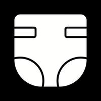 Diaper Changing Icon Design vector