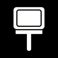 Billboard Icon Design vector