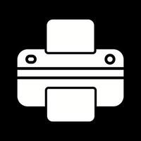 Printer Icon Design vector