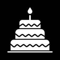 Cake Topper Icon Design vector
