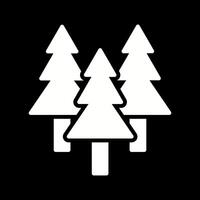 Evergreen Tree Icon Design vector
