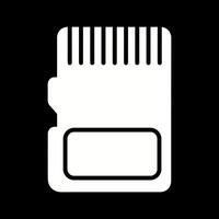 Memory Cards Icon Design vector