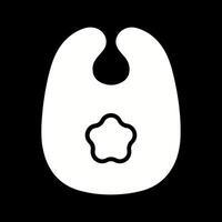 Cute Bibs Icon Design vector