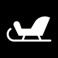 Sleigh Icon Design vector