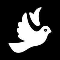 Dove of Peace Icon Design vector