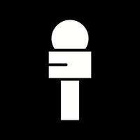 Journalism Tools Icon Design vector