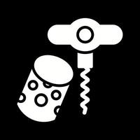 Wine Cork Icon Design vector