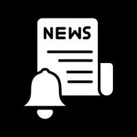 News Update Icon Design vector