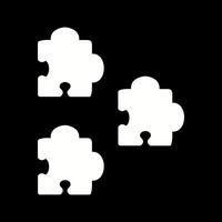 Puzzle Icon Design vector