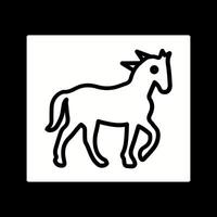 Pin the Tail Game Icon Design vector