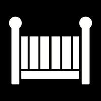 Nursery Cots Icon Design vector