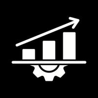 Performance Metrics Icon Design vector