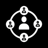 Networking Icon Design vector